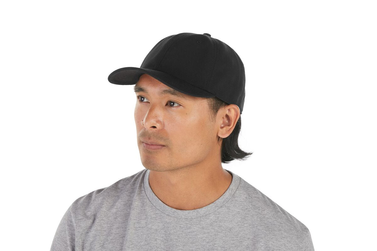 father-s-day-2026-dad-hat-y3 WebPDP-HAT004002_Recycled_Poly_Dad_Hat_Black_Studio_Harper_Studios_0723_Side__HAT004002OS.jpg