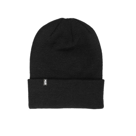 recycled-poly-fine-knit-beanie-p3 Web_PDP-RecycledPolyFineKnitBeanie_Studio_Front_Black.jpg
